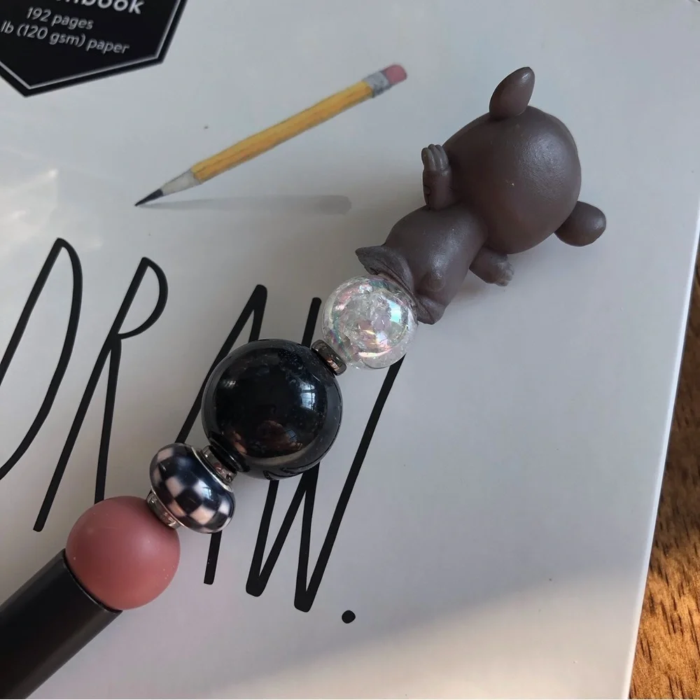 Disney Doorables: The Jungle Book: Baloo handmade beaded pen